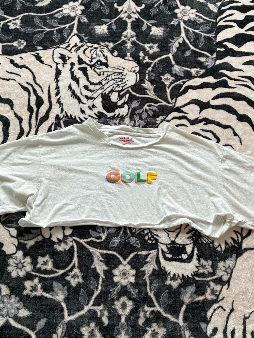 015 - TYLER THE CREATOR CROPPED GOLF WANG T SHIRT